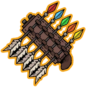 Forged Five-Color Arrow relic