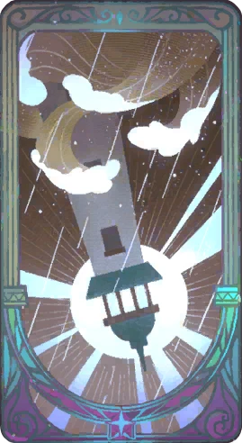 The Tower (Reversed) tarot